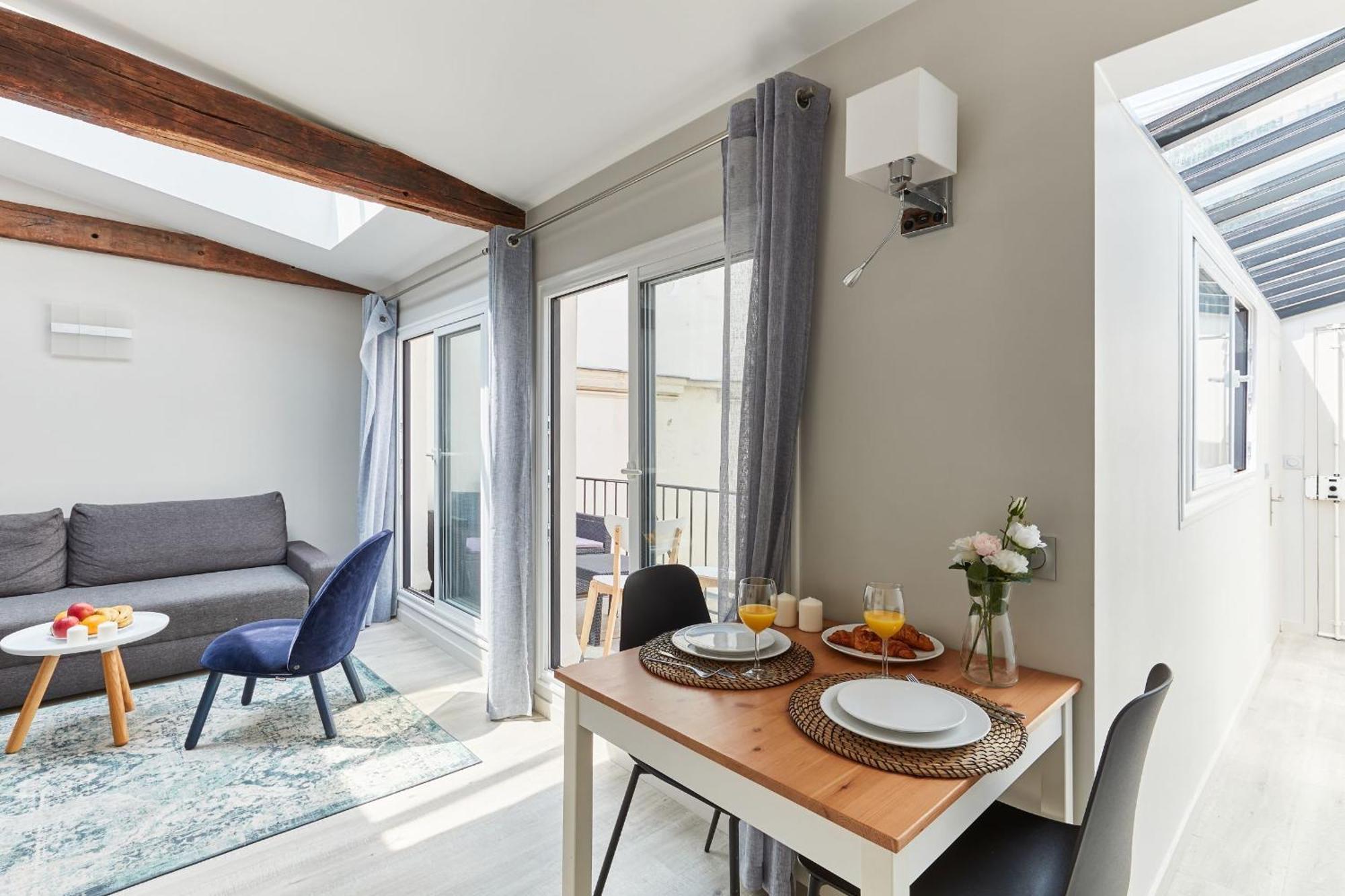 Апартаменти Jardin And Balcony 1Br Париж Екстер'єр фото